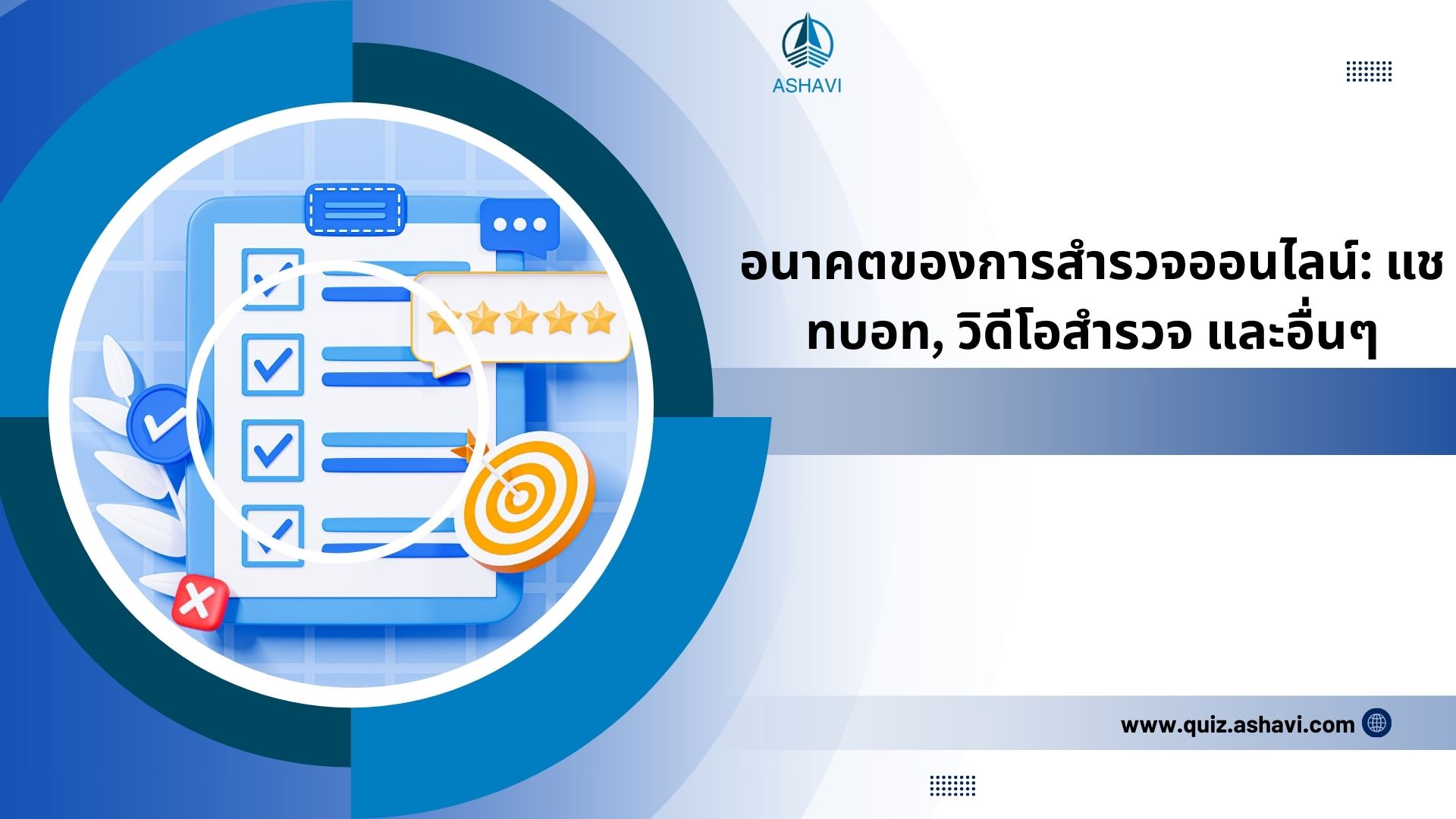 อนาคตของการสำรวจออนไลน์: แชทบอท, วิดีโอสำรวจ และอื่นๆ